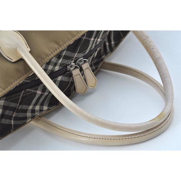 Auth Burberry Blue Label Check Tote Bag #74388B10B - Picture 4 of 15